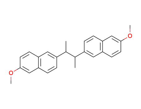 2,2′-(1,2-dimethyl-1,2-ethanediyl)di-(6-methoxynaphthalene)
