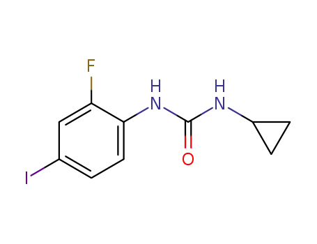 N-(2-fluoro-4-iodophenyl)-N'-cyclopropylurea