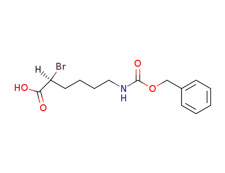 (S)-6-{[(benzyloxy)carbonyl]amino}-2-bromohexanoic acid