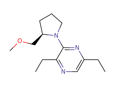 2,5-diethyl-3-[(2R)-2-(methoxymethyl)pyrrolidin-1-yl]pyrazine