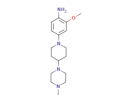 2-methoxy-4-[4-(4-methylpiperazin-1-yl)-piperidin-1-yl]-phenylamine