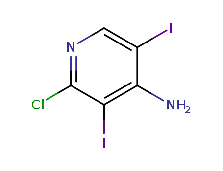 2-chloro-3,5-diiodopyridin-4-amine