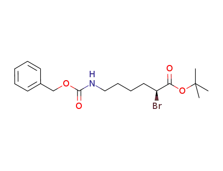 (S)-tert-butyl 6-(benzyloxycarbonylamino)-2-bromohexanoate